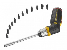 STANLEY Hand Tools FatMax Pistol Grip Ratchet 12 Bits £24.49